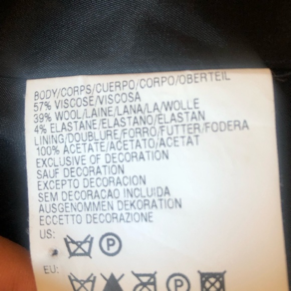 KARL LAGERFELD Black Blazer - Picture 6 of 8